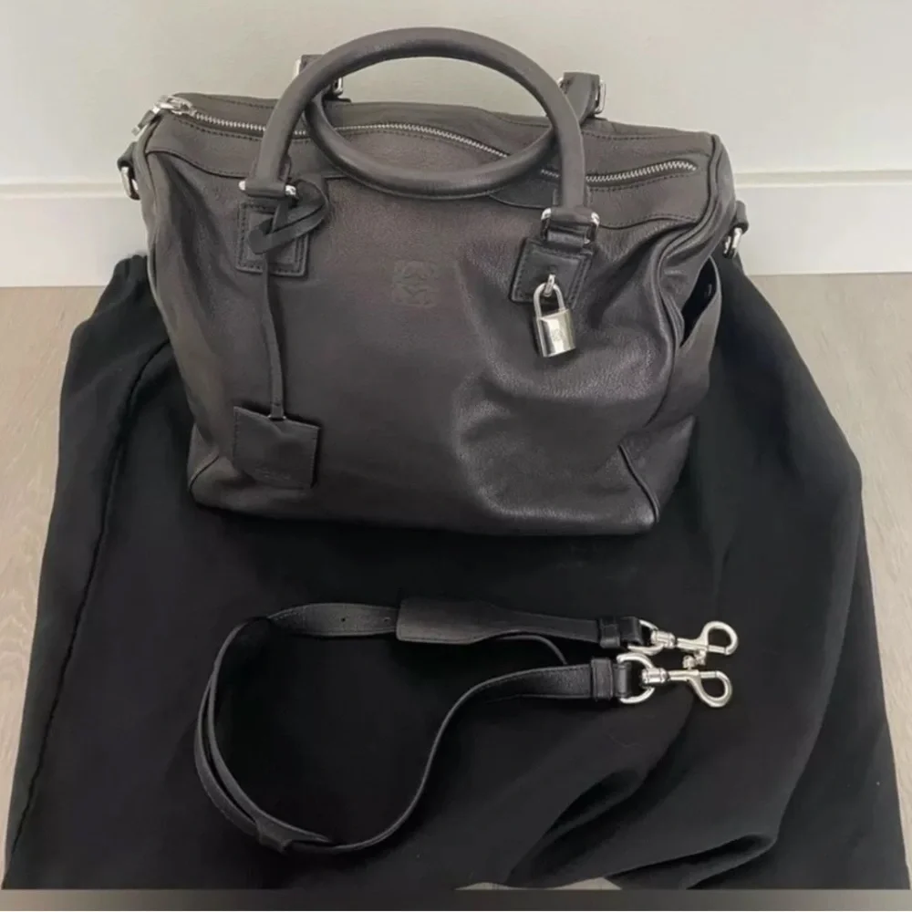 LOEWE Grain Leather Boston Bag - GREAT Condition! - Picture 2 of 13